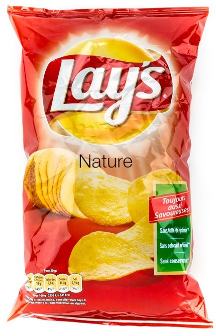 Lay's Potato Chips, Natural, 145 gr