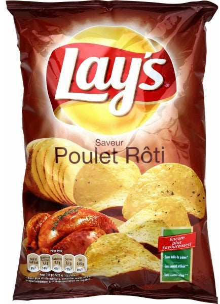 Lay's Potato Chips, Roast Chicken, 145 gr