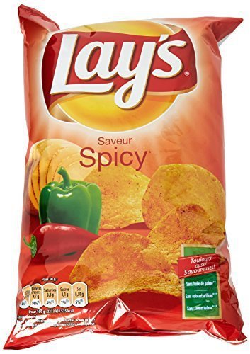 Lay's Potato Chips, Spicy, 145 gr