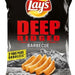 Lay's Deep Rigged Potato Chips, Barbecue, 120 gr