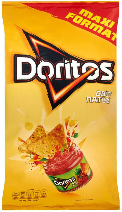 Doritos Tortilla Chips Value-Pack, Natural, 230 gr