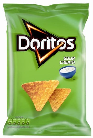 Doritos Tortilla Chips, Sour Cream, 170 gr