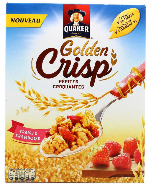 Quaker Golden Crisp Crunchy Granola, Red Fruits, 500 gr