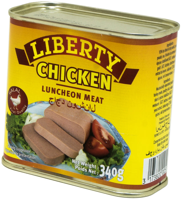 Liberty Luncheon Meat, Chicken, 340 gr