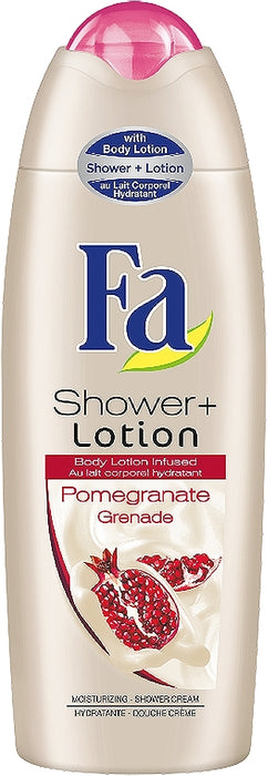 Fa Pomegranate Shower Gel & Lotion, 250 ml