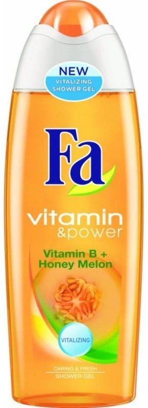 Fa Vitamin & Power Shower Gel, Vitamin B & Honey Melon, 250 ml
