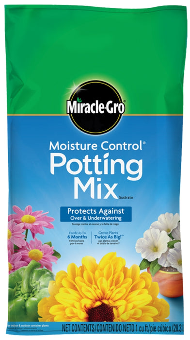 Miracle-Gro Moisture Control Potting Mix, 2 cu