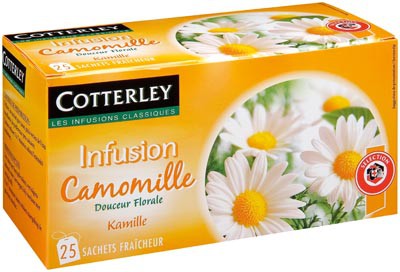 Cotterly Infusion Chamomile Tea Sachets , 25 ct