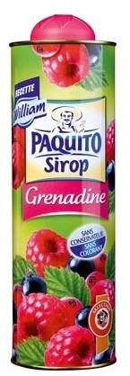 Paquito Grenadine Syrup, 1.5 L