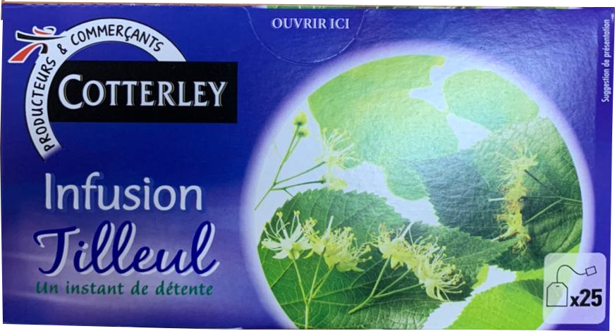 Cotterly Infusion Tilia Tea, 25 ct