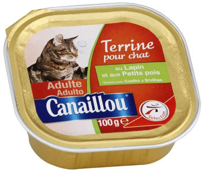 Canaillou Rabit Mousse For Cats , 100 gr