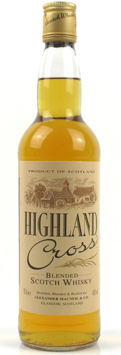 Highland Cross Blended Scotch Whisky, 700 ml