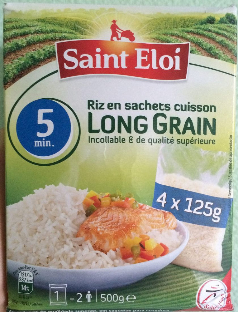 Saint Eloi Long Grain Rice Sachets, 4 x 125 gr