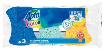 Apta Delicate Surface Sponges, 3 ct