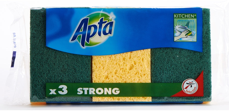 Apta Strong Sponge , 3 ct