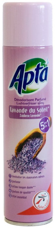 Apta Air Freshener, Lavender Fragrance, 300 ml
