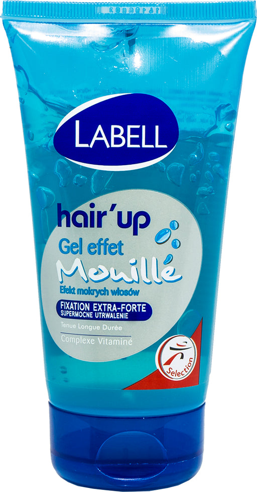 Labell Hair Up Styling Gel, Wet-Lock, Extra Strong, 150 ml