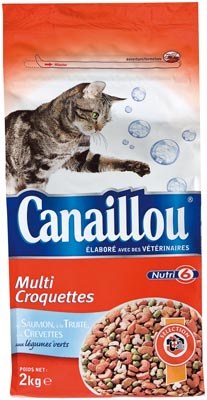 Canaillou Cat Croquetes Seafood, 2 kg