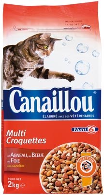 Canaillou Cat Croquetes Meat, 2 kg