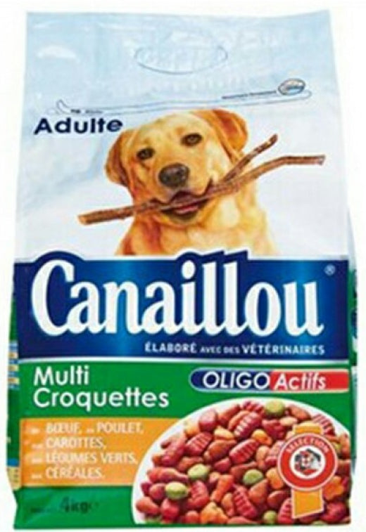 Canaillou Dry Dog Food, Adult, 4 kg