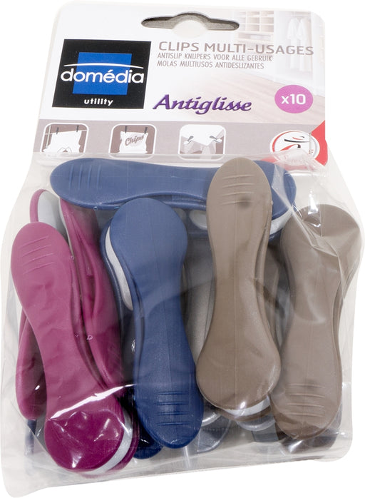 Domedia Multi-Use Clips, 10 ct