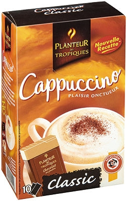 Planteur des Tropiques Cappuccino Sachets, Classic, 10 ct