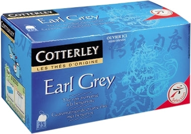 Cotterley Earl Grey Tea, 25 ct