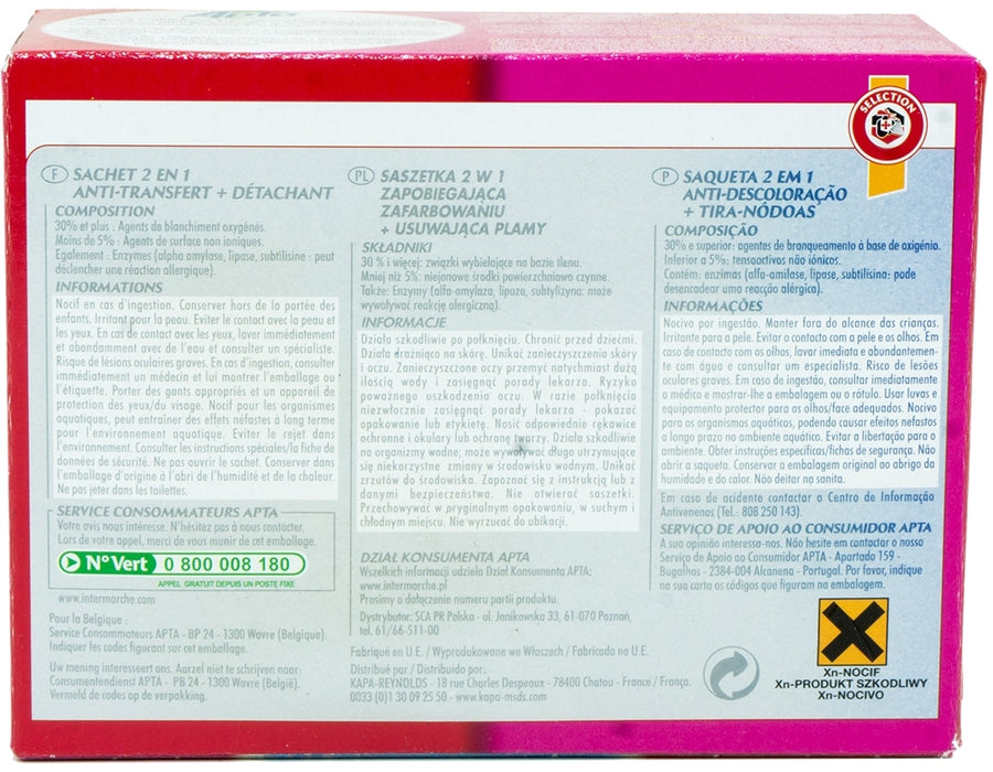 Apta 2-in-1 Detergent Tablets, 10 ct