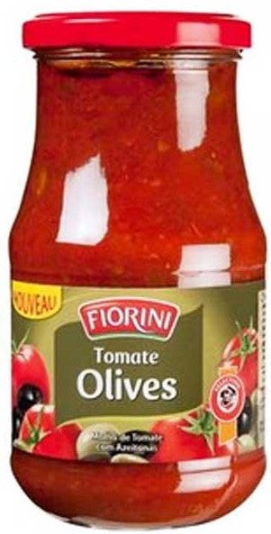 Fiorini Tomato Sauce with Olives, 446 ml