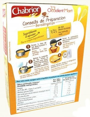 Chabrior Vanilla Custard Mix, 4 x 48 gr