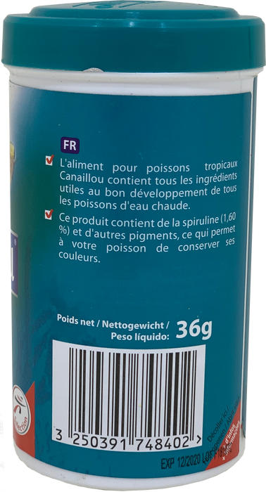 Canaillou Tropical Fish Food, 36 g