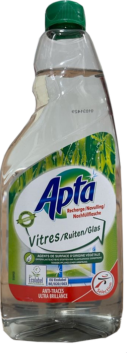 Apta Glass Cleaner Refill , 750 ml