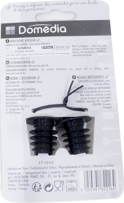 Domedia Pouring Spouts, Set of 2, 2 ct