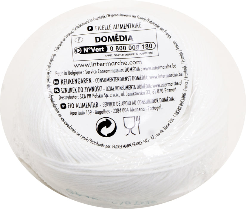 Domedia White Kitchen Yarn, 80 m