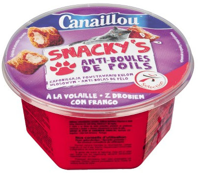 Canaillou Snacky's Anti-Hairballs For Cats , 60 gr