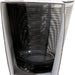 Domedia 27 cl Colored Glass Cups, Black, 3 ct
