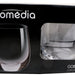 Domedia 46 cl Cristal Clear Glass Cups, 4 ct