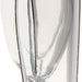 Domedia 40 cl Cristal Clear Footed Pilsner Glasses, 2 ct