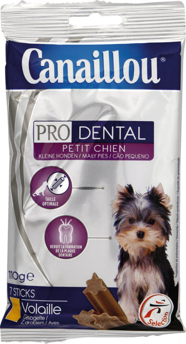 Canaillou Pro Dental Snacks For Little Dogs , 110 g