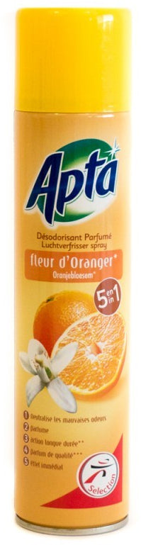 Apta Air Freshener, Orange Blossom Fragrance, 300 ml