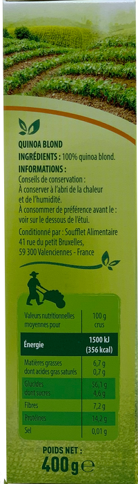 Saint Eloi Quinoa Blond, 400 gr