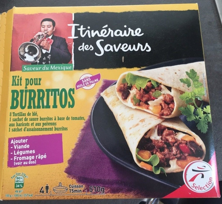 Itinraire des Saveurs Kit for Burritos, 510 gr