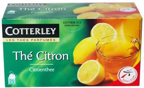 Cotterley Tea with Lemon, 25 ct