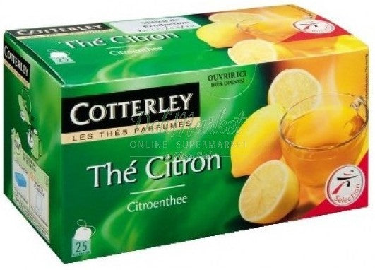 Cotterley Tea with Lemon, 25 ct