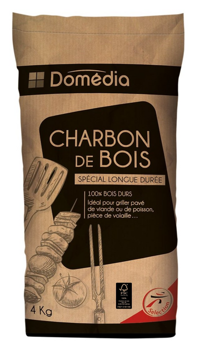 Domedia Wood Charcoal, 4 kg
