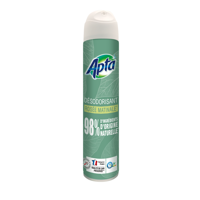 Apta Air Freshner Aerosol, Morning Rose Scent , 250 ml