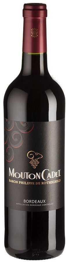 Mouton Cadet Bordeaux Red Wine, 12% Vol., 750 ml
