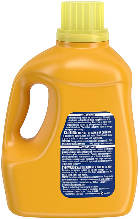 Arm & Hammer Oxi Clean Stain Fighters Liquid Laundry Detergent , 150 oz