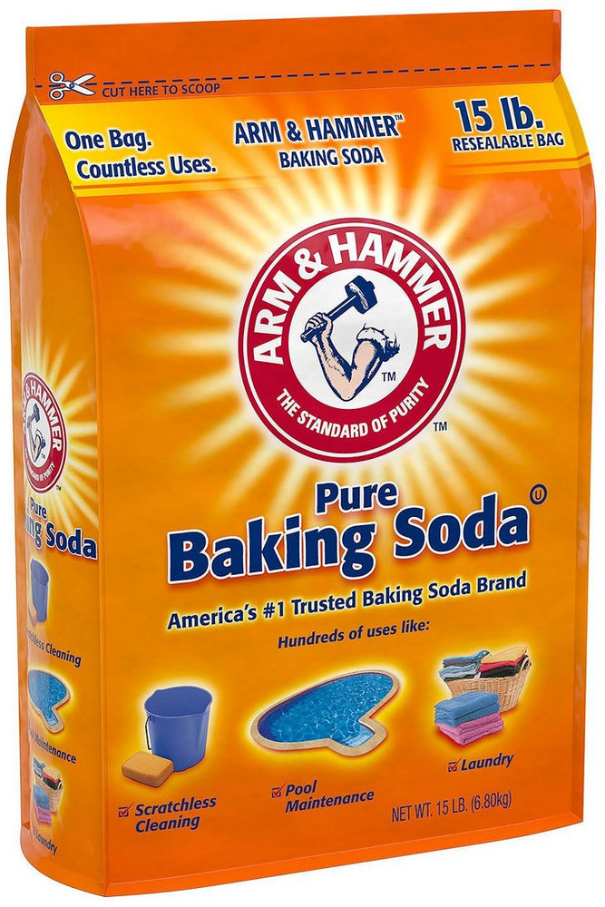 Arm & Hammer Pure Baking Soda, 15 lb