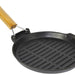 Crealys Round Iron Grill Pan, 24 cm